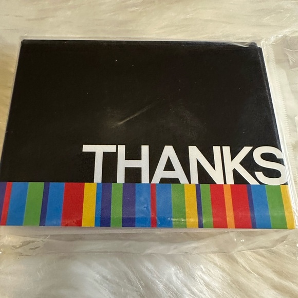 🩷5/$10 Hallmark Elegant White Thank You Cards - Picture 2 of 4